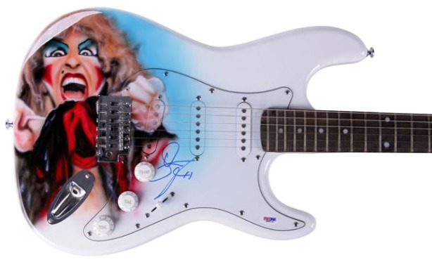 Dee Snider Autographed guitar